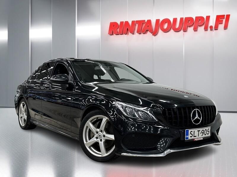 Käytetty Mercedes C200 Premium 136 HP (100 kW) 2015 Musta Sedan