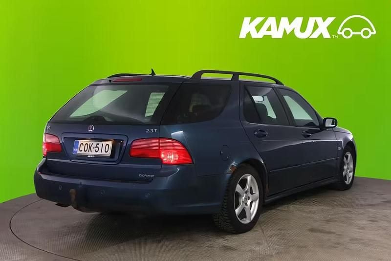 Käytetty Saab 9-5 Linear 185 HP (136 kW) 2009 Sininen Farmari