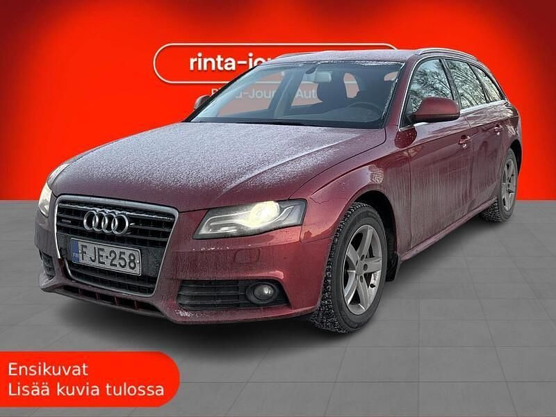 Punainen Käytetty 2009 Audi A4 Business Farmari | 9 780 € (Perustarjous) - Kuva 1/3