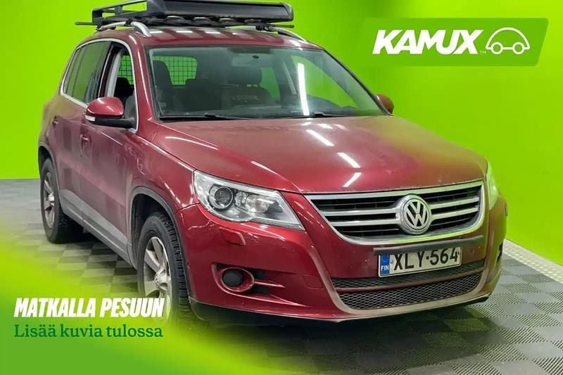 Käytetty VW Tiguan Sportline 150 HP (110 kW) 2008 Punainen Katumaasturi