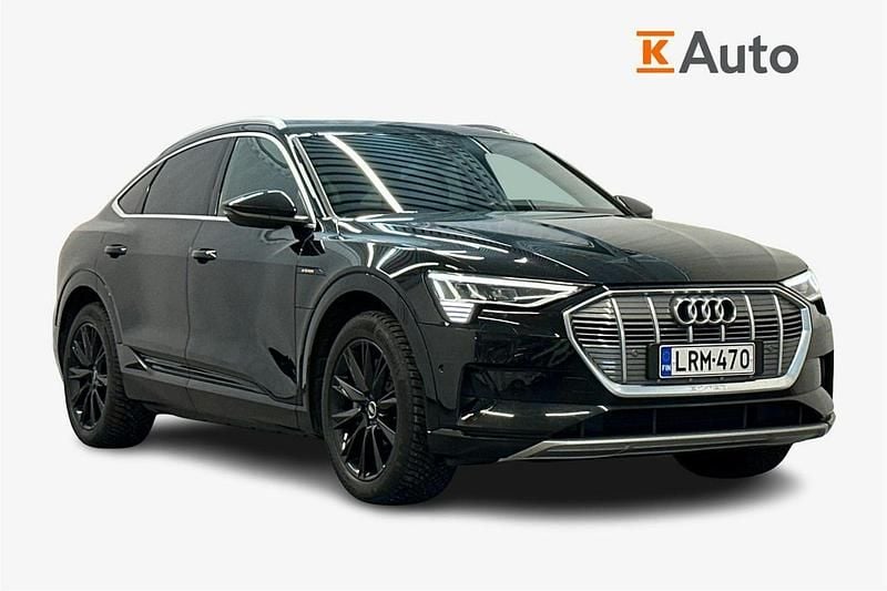 Käytetty Audi e-tron Sportback 300 kW (408 HP) 2022 Musta Katumaasturi