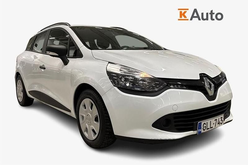 Käytetty Renault Clio GrandTour Authentique 73 HP (53 kW) 2015 Valkoinen Farmari