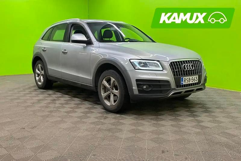 Hopea / harmaa Käytetty 2016 Audi Q5 Katumaasturi | 15 400 € (Supertarjous) - Kuva 1/4