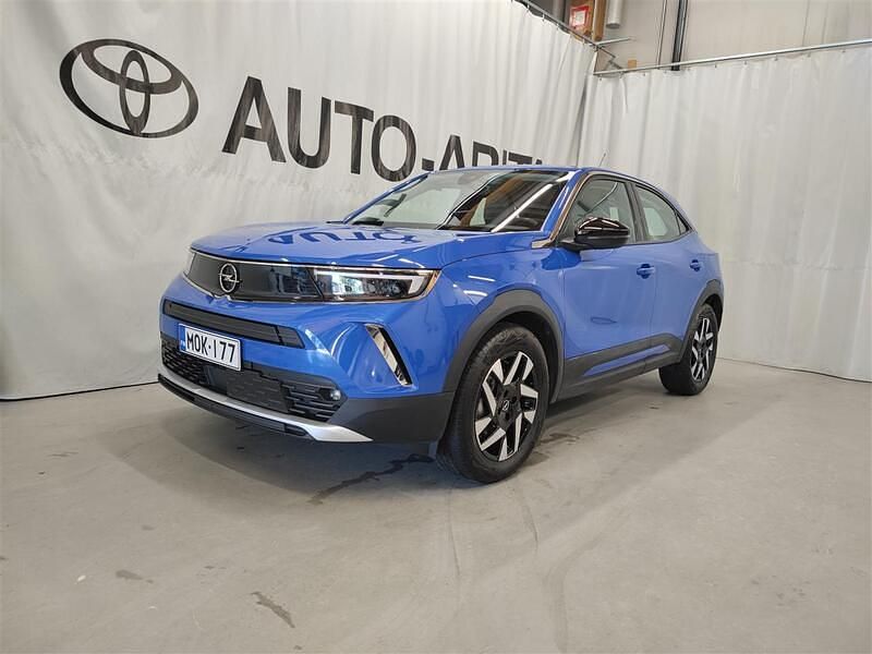 Sininen Käytetty 2022 Opel Mokka-e Innovation Katumaasturi | 18 900 € (Perustarjous) - Kuva 1/4
