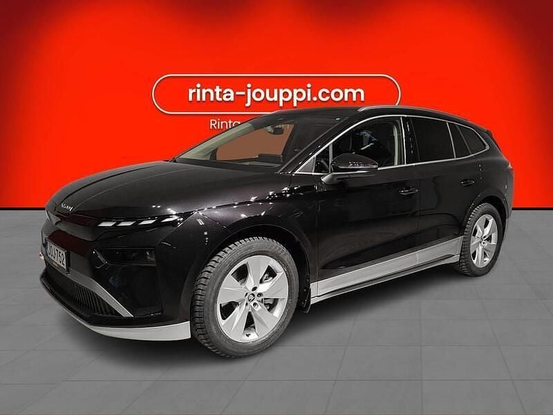 Musta Uusi 2025 Skoda Enyaq iV Suite Katumaasturi | 57 700 € (Hyvä tarjous) - Kuva 1/3