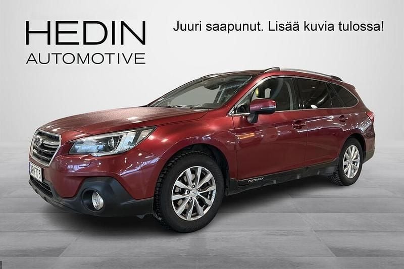Punainen Käytetty 2021 Subaru Outback Active Farmari | 33 800 € (Hieman kallis) - Kuva 1/3