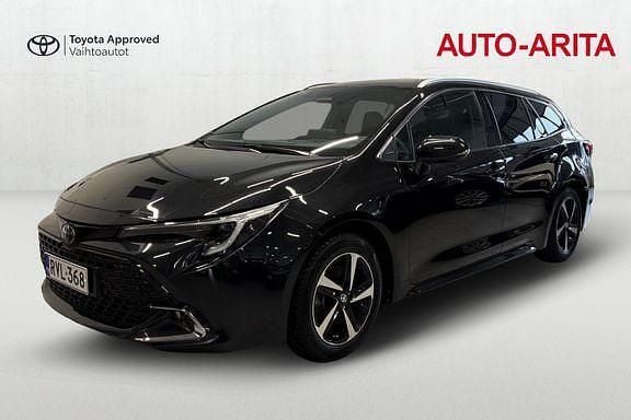 Käytetty Toyota Corolla Edition 140 HP (102 kW) 2023 Musta Farmari