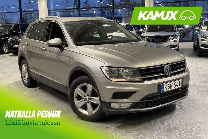 Hopea / harmaa Käytetty 2017 VW Tiguan Comfortline Katumaasturi | 21 790 € (Perustarjous) - Kuva 1/4