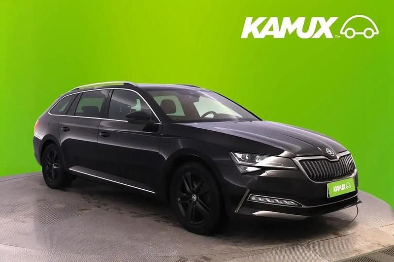 Musta Käytetty 2021 Skoda Superb LAURIN & KLEMENT Farmari | 19 490 € (Perustarjous) - Kuva 1/4