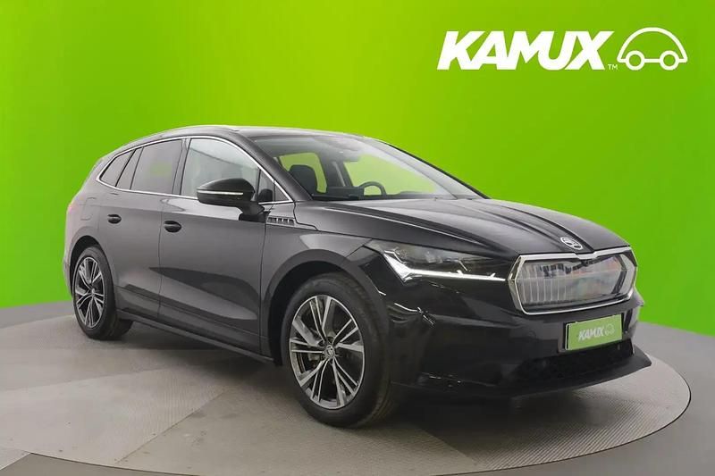 Musta Käytetty 2022 Skoda Enyaq iV Suite Katumaasturi | 35 770 € (Hieman kallis) - Kuva 1/4