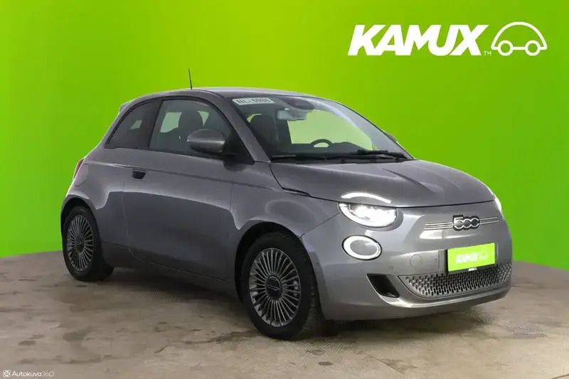 Colore esterno (mineral grey) Käytetty 2021 Fiat 500e Icon Sedan | 16 350 € (Perustarjous) - Kuva 1/4