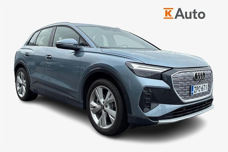 Met. sininen Käytetty 2025 Audi Q4 e-tron Advanced Plus Katumaasturi | 57 900 € - Kuva 1/4