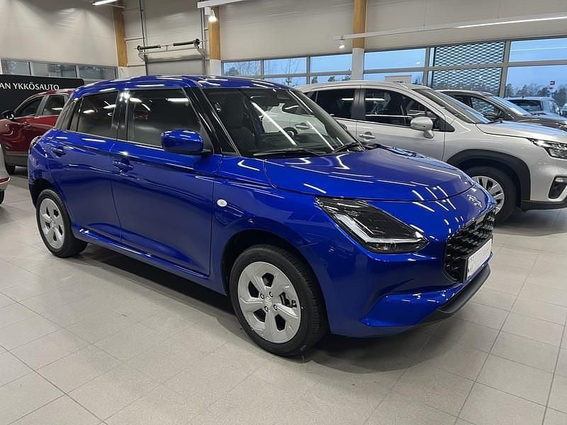 Sininen Uusi 2025 Suzuki Swift GL Viistoperä | 24 400 € (Kallis) - Kuva 1/4
