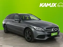 Hopea / harmaa Käytetty 2017 Mercedes C220 Business Farmari | 13 480 € (Hyvä tarjous)