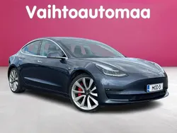 Käytetty 2019 Tesla Model 3 Performance Sedan | 25 790 € (Hyvä tarjous)
