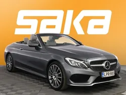 Harmaa Käytetty 2018 Mercedes C220 AMG Avoauto | 35 800 € (Perustarjous)