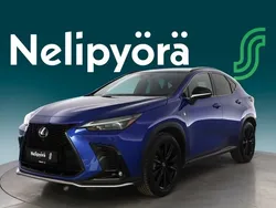 Met. sininen Käytetty 2023 Lexus NX450h+ Sport Line Katumaasturi | 63 900 € (Kallis)