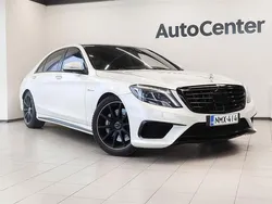 Valkoinen Käytetty 2014 Mercedes S63 AMG AMG Sedan | 89 790 €