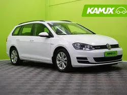Valkoinen Käytetty 2015 VW Golf VII Comfortline Farmari | 5 900 € (Supertarjous)