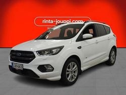 Valkoinen Käytetty 2018 Ford Kuga ST-Line Katumaasturi | 17 500 € (Perustarjous)