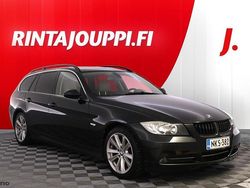 Musta Käytetty 2007 BMW 330 Farmari | 10 580 €