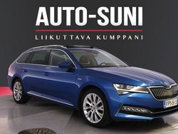 Sininen Käytetty 2020 Skoda Superb LAURIN & KLEMENT Farmari | 24 900 € (Hieman kallis)