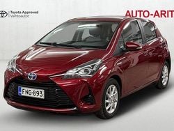 Punainen Käytetty 2018 Toyota Yaris Hybrid Active Viistoperä | 12 490 € (Perustarjous)