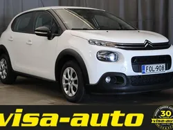 Valkoinen Käytetty 2020 Citroën C3 Feel Viistoperä | 7 990 € (Supertarjous)