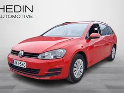 Punainen Käytetty 2016 VW Golf VII Farmari | 15 650 € (Perustarjous)
