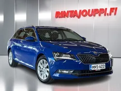 Sininen Käytetty 2018 Skoda Superb Business Line Farmari | 21 400 € (Hieman kallis)