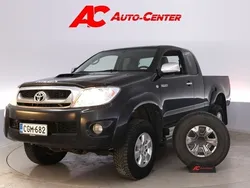 Musta Käytetty 2008 Toyota HiLux Nouto | 14 890 € (Perustarjous)