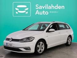 Valkoinen Käytetty 2018 VW Golf VII Highline Farmari | 16 800 € (Perustarjous)