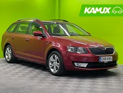 Punainen Käytetty 2015 Skoda Octavia Ambition Farmari | 5 770 € (Hieman kallis)
