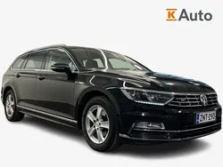 Musta Käytetty 2018 VW Passat R-line Farmari | 17 690 € (Hyvä tarjous)