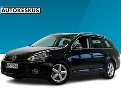 Musta Käytetty 2013 VW Golf VII Highline Farmari | 6 790 € (Supertarjous)