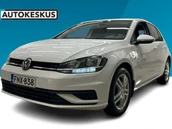 Valkoinen Käytetty 2020 VW Golf VII Trendline Viistoperä | 13 790 € (Hyvä tarjous)