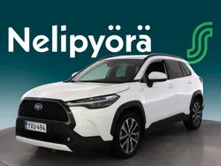 Valkoinen Käytetty 2024 Toyota Corolla Cross Edition Katumaasturi | 38 900 € (Perustarjous)