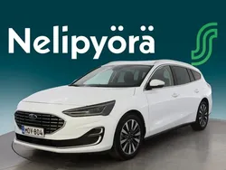 Valkoinen Käytetty 2023 Ford Focus Titanium Farmari | 28 900 € (Hieman kallis)