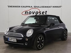 Musta Käytetty 2008 Mini Cooper Cabriolet Avoauto | 9 470 €
