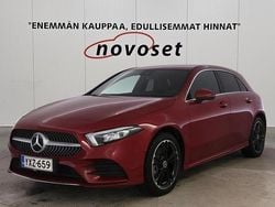 Punainen Käytetty 2022 Mercedes A250 AMG line Viistoperä | 26 770 € (Perustarjous)