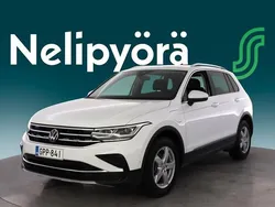 Valkoinen Käytetty 2023 VW Tiguan Business Katumaasturi | 32 950 € (Perustarjous)