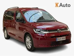 Punainen Käytetty 2023 VW Caddy Maxi Life Business Tila-auto | 38 900 € (Perustarjous)