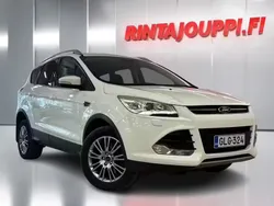 Valkoinen Käytetty 2014 Ford Kuga Titanium Katumaasturi | 15 600 € (Hyvä tarjous)