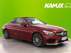 Punainen Käytetty 2017 Mercedes C250 AMG Coupe - kaksiovinen | 32 490 € (Kallis)
