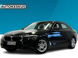 Musta Käytetty 2021 BMW 520 Sedan | 25 790 € (Supertarjous)
