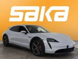 Harmaa Käytetty 2021 Porsche Taycan Cross Turismo Sedan | 65 700 € (Hieman kallis)