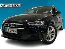 Musta Käytetty 2017 Audi A3 Sportback Business Viistoperä | 17 390 € (Perustarjous)