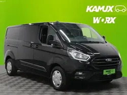 Musta Käytetty 2021 Ford Transit Custom Van | 19 890 € (Hyvä tarjous)