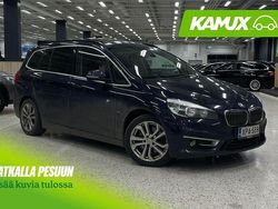 Sininen Käytetty 2016 BMW 220 Gran Tourer Luxury Line Tila-auto | 12 890 €