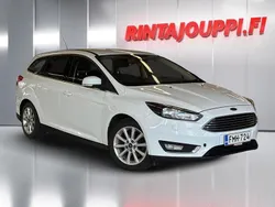 Valkoinen Käytetty 2016 Ford Focus Titanium Farmari | 6 690 € (Perustarjous)